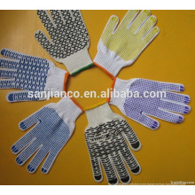 PVC Dotted guante, guantes industriales Sjie14006